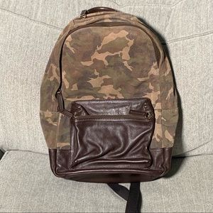 Fossil camo backpack